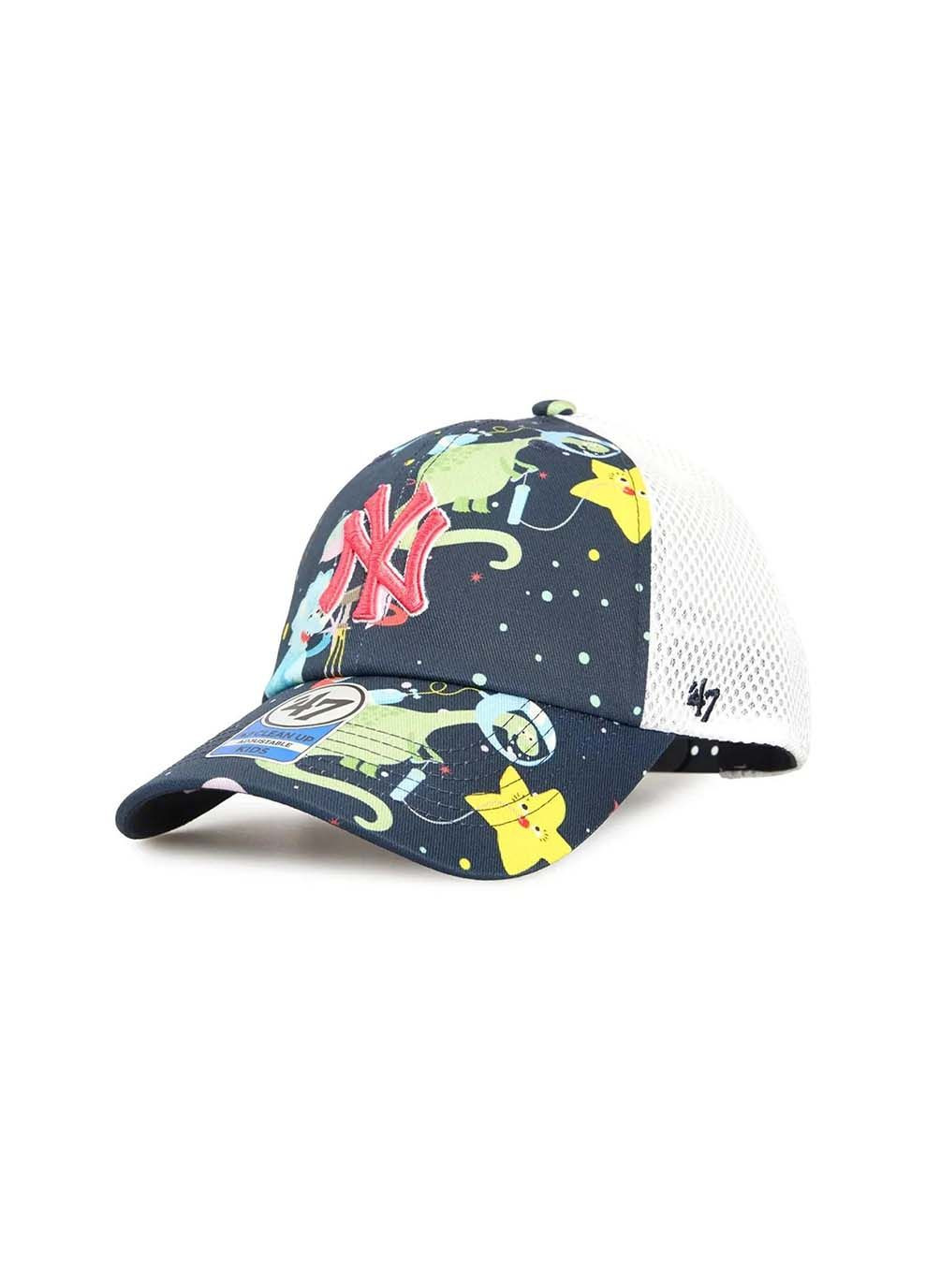 Дитяча Кепка-тракер NEW YORK YANKEES SPACE DINO Синій, Білий 47 Brand (367187828)