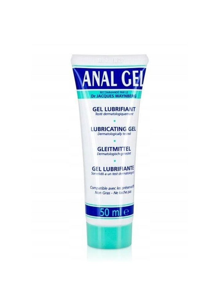 Лубрикант на водній основі мастило для анального сексу Anal Gel 50 мл виробництво Франція Lubrix (317748151)
