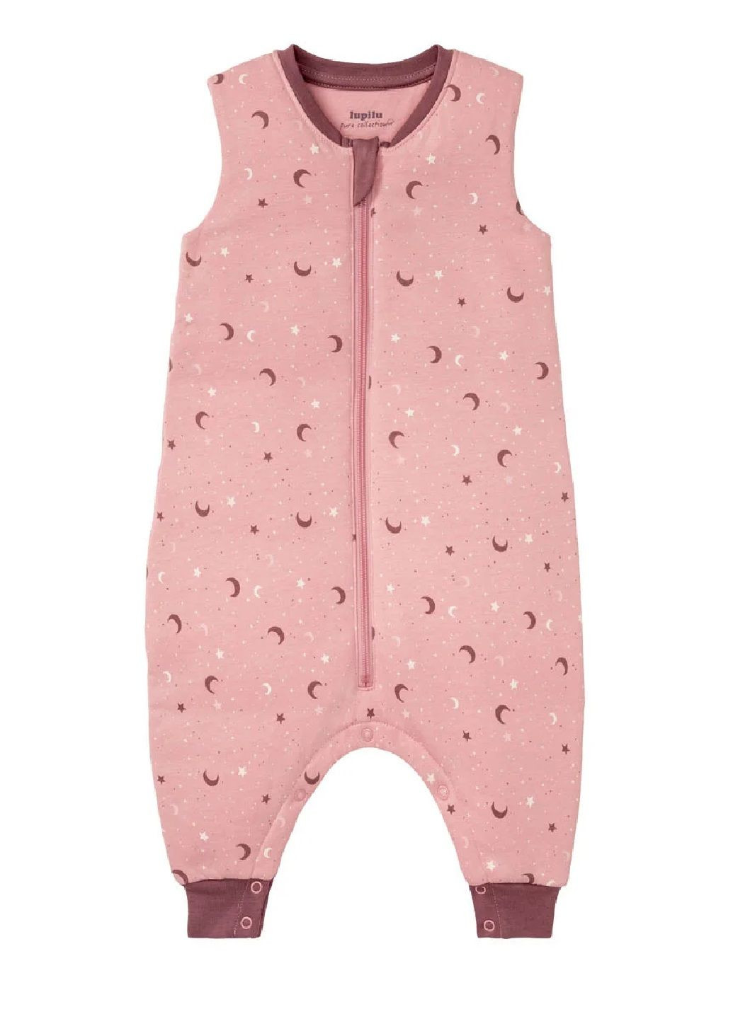 Розовая всесезон детский спальный костюм комбинезон Lupilu