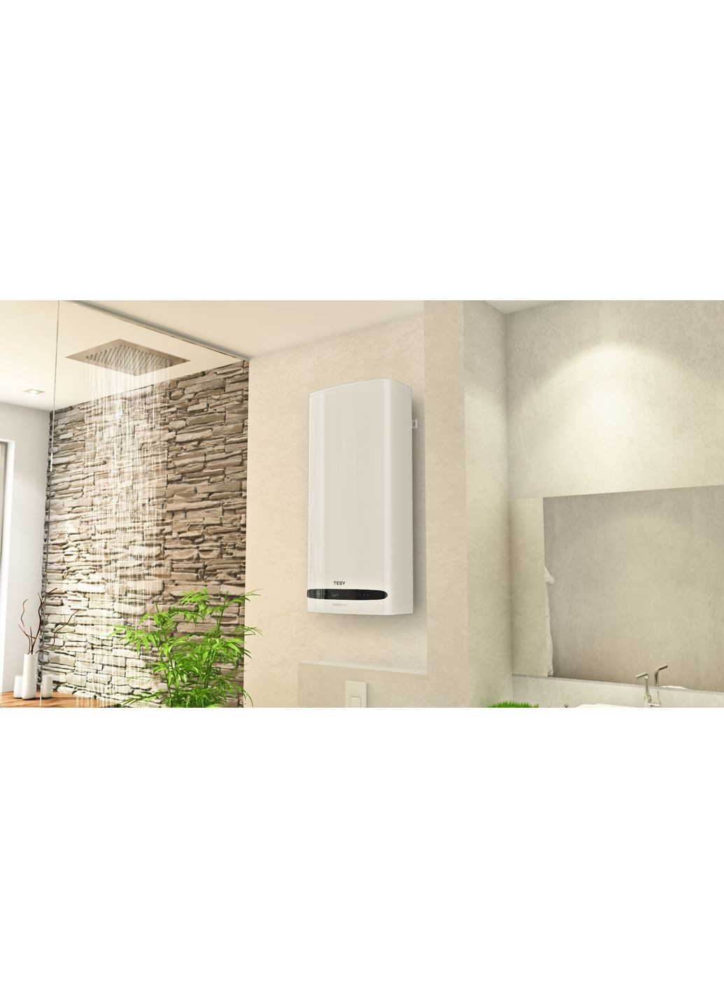 Водонагреватель электр. Bellislimo Cloud плоский GCR 802722 E31 ECW Wi-Fi, 80л, 2,2кВт, ун. монтаж, электр. управление, B, TESY (363320796)