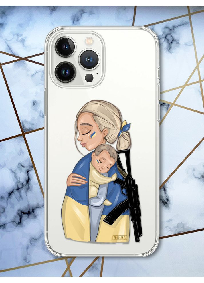 Чехол с защитой камеры для iPhone 14 Pro Max:: Защитница (принт 21) Creative (359485166)