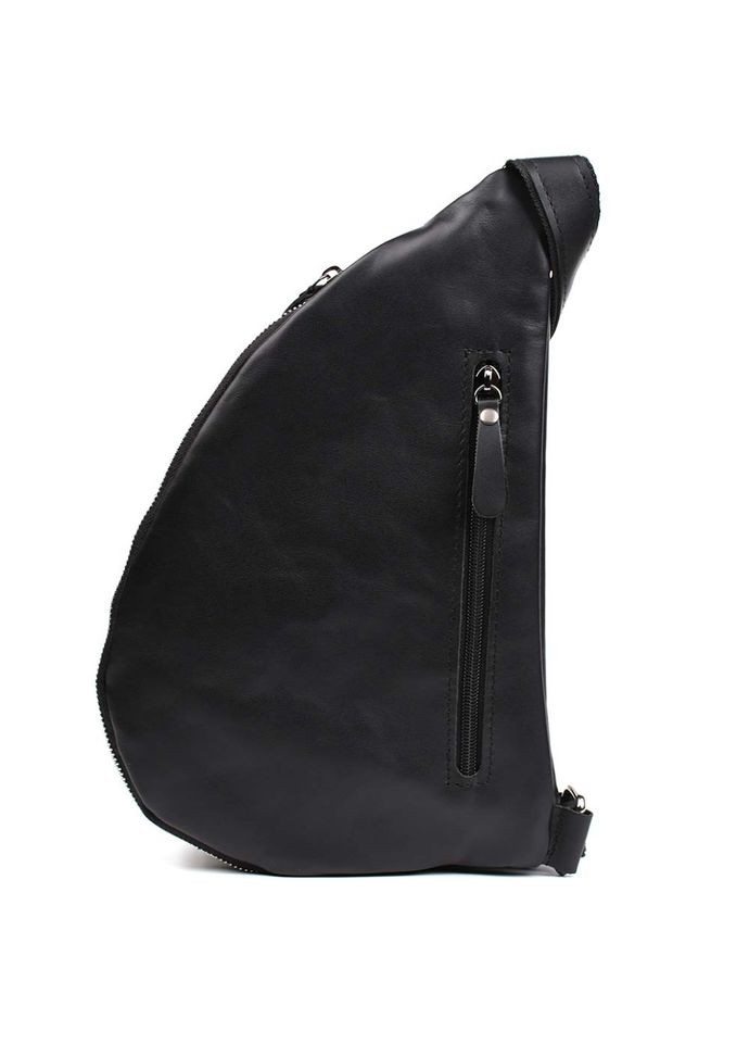 Кожаный рюкзак слинг tid3026GA черная наппа Tiding (315772240)