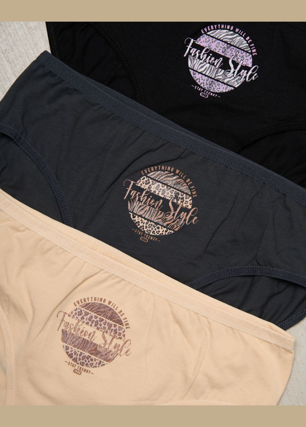 Батальні трусики бавовна 5 шт. Nicoletta (322126808)