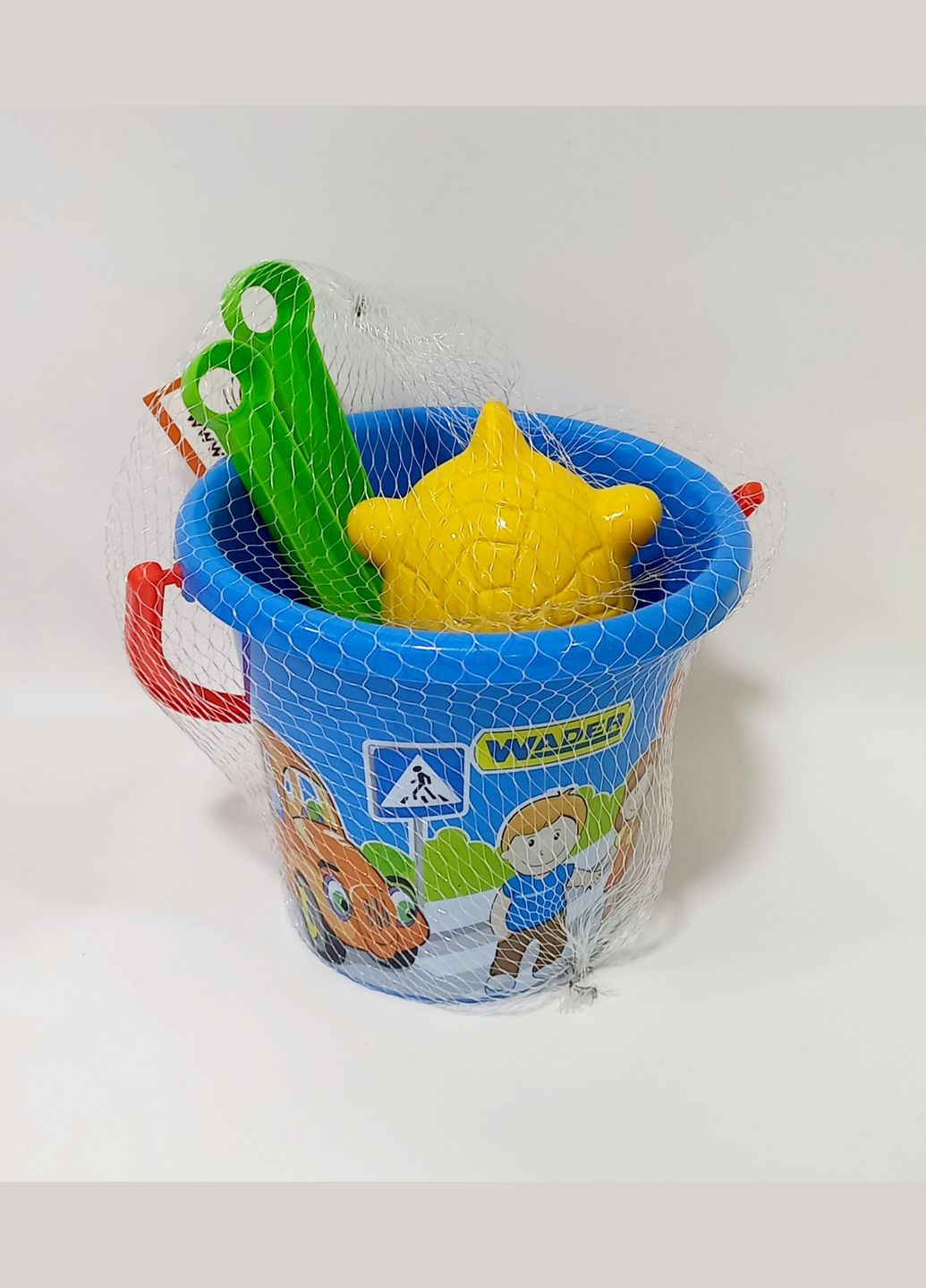 Набір для піску 4 елементи, 39062 Wader (4820159390625) Синій No Brand (306713458)