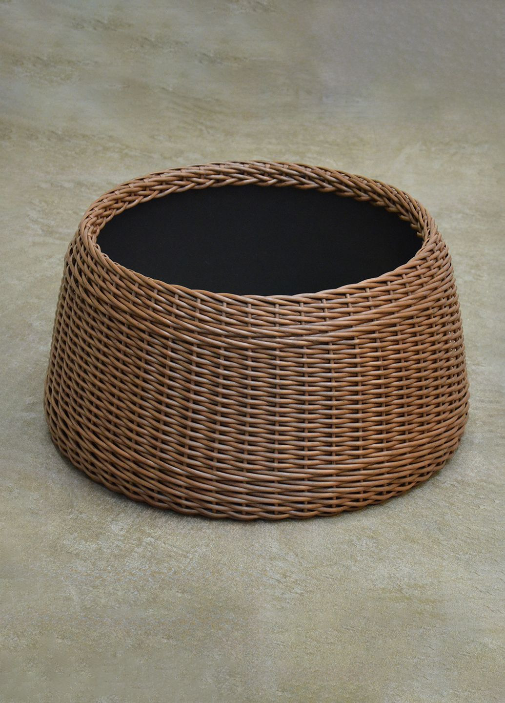 Юбка для ёлки из ротанга ручной работы, плетенная корзина для декорирования елки, подставка под елку. Handmade (361894077)