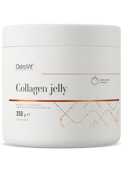 Collagen Jelly 350 g /21 servings/ Green Apple Ostrovit (315689691)