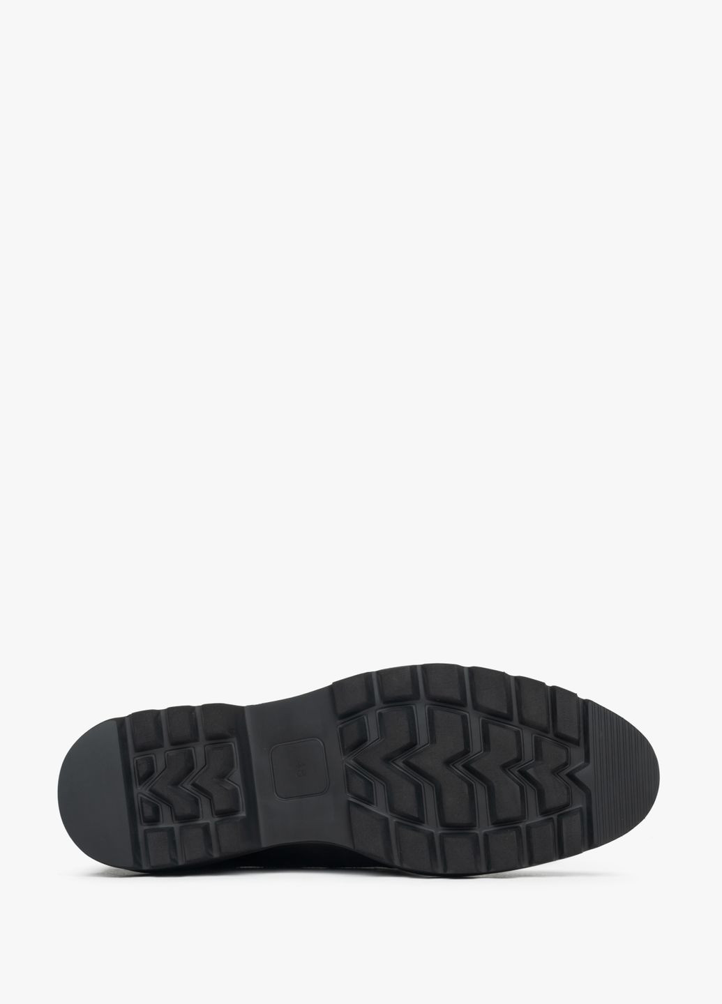 Черные броги, цвет черный Estro