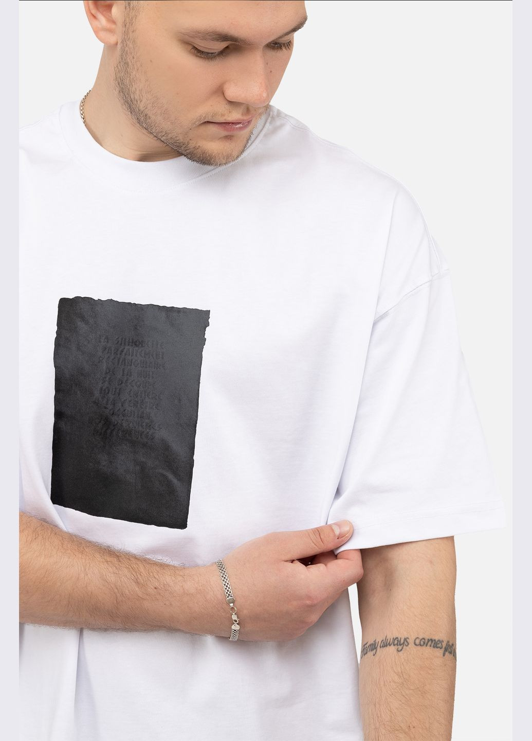 Белая мужская футболка с коротким рукавом цвет белый цб-00249858 Clang