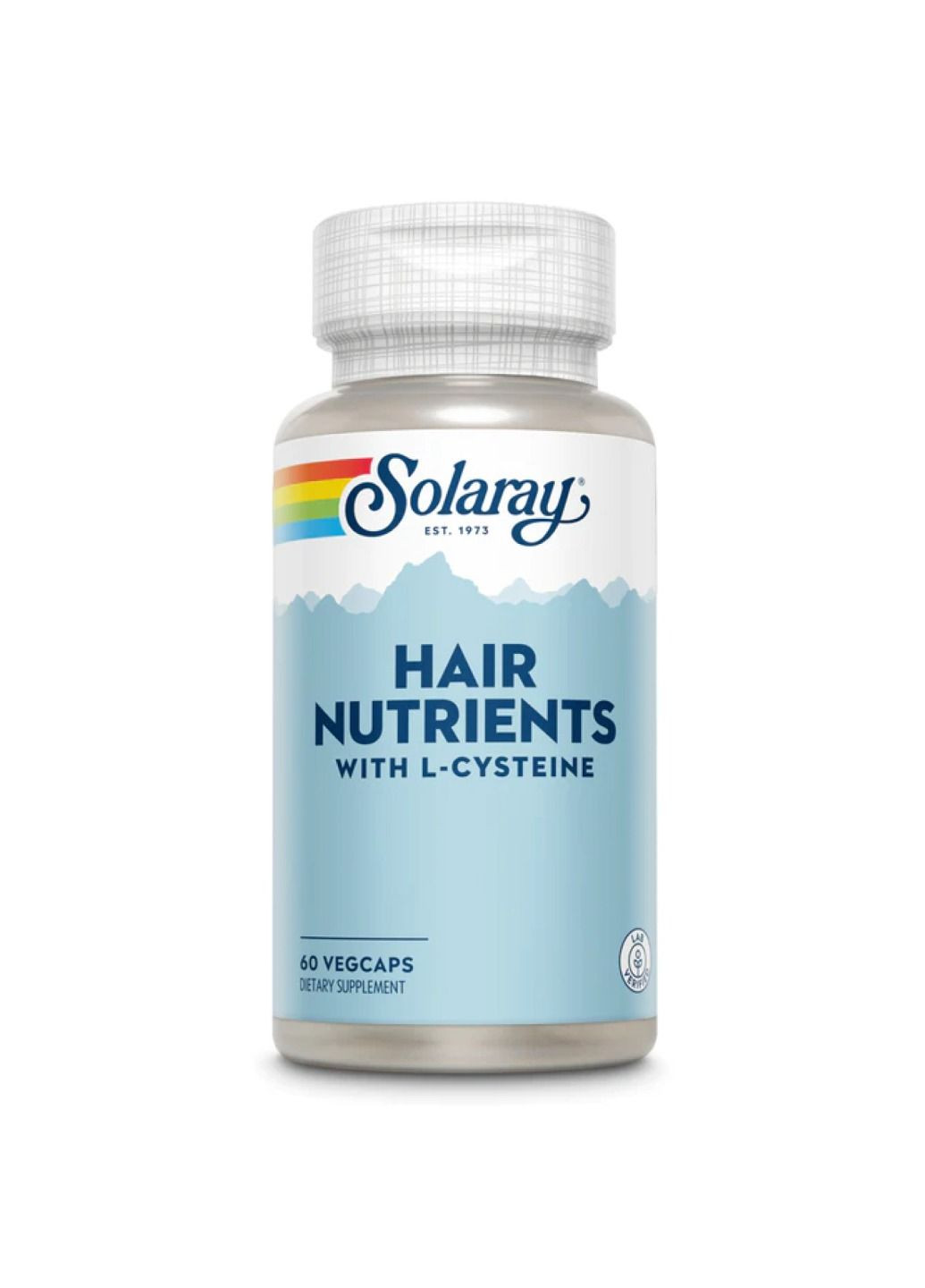 Добавка Hair Nutrients - 60 vcaps Solaray (288677454)