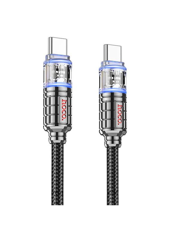 Кабель USB Type-C до USB Type-C / Провід шнур юсб тайп сі на юсб тайп сі для швидкої зарядки та передачі даних 1,2м Hoco (356102695)