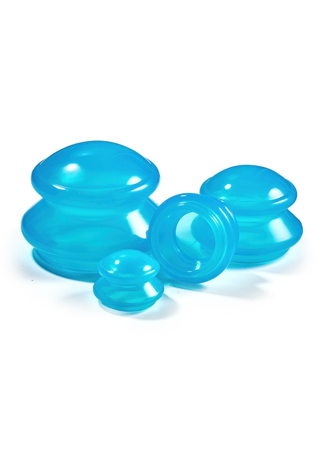 Вакуумные массажные банки силиконовые для тела (китайские/антицеллюлитные банки) 4 шт 4FJ0234 4FIZJO (335056683)