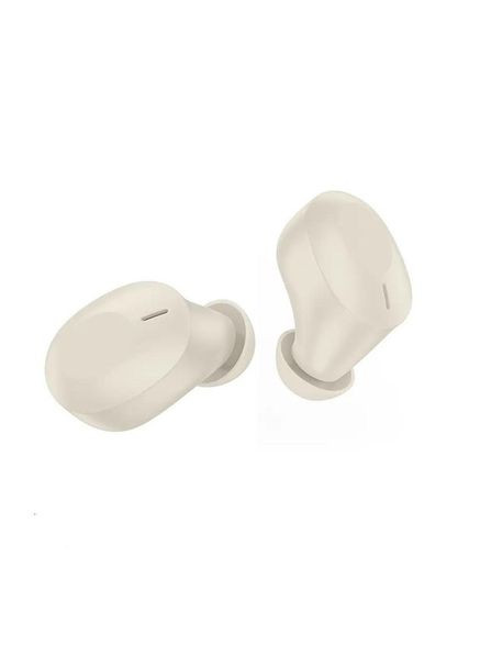 Навушники бездротові EQ3 tws milky white (бежеві) Hoco (295689459)