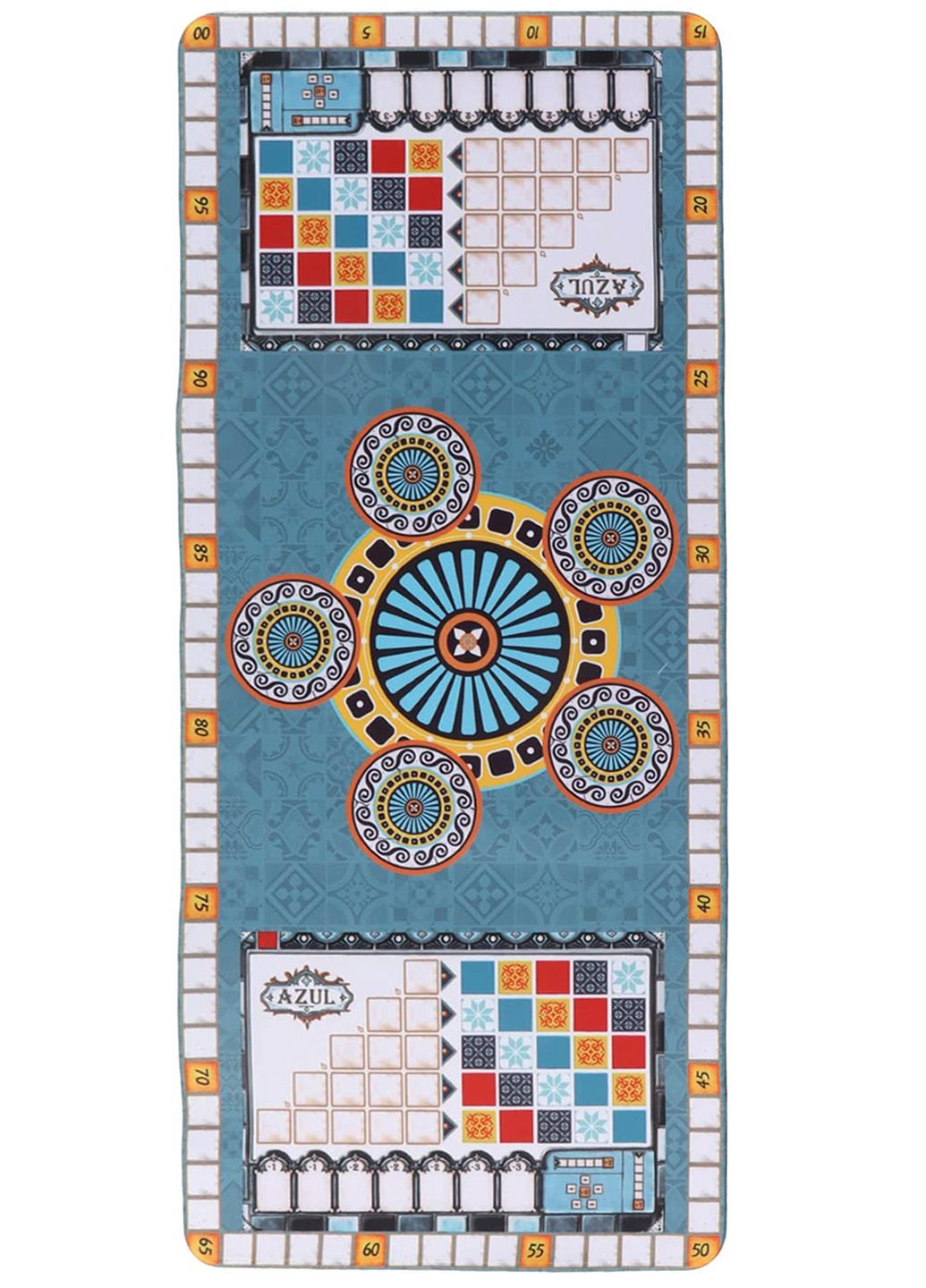 Игровой коврик для игры Азул (Неопреновый) / Azul Playmat Game (328934892)