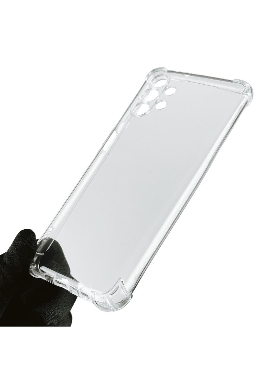 Чехол для Galaxy A13 4G SM-A135F с бронь углами выше экрана противоударный самсунг а13 4г прозрачный Samsung (366022998)