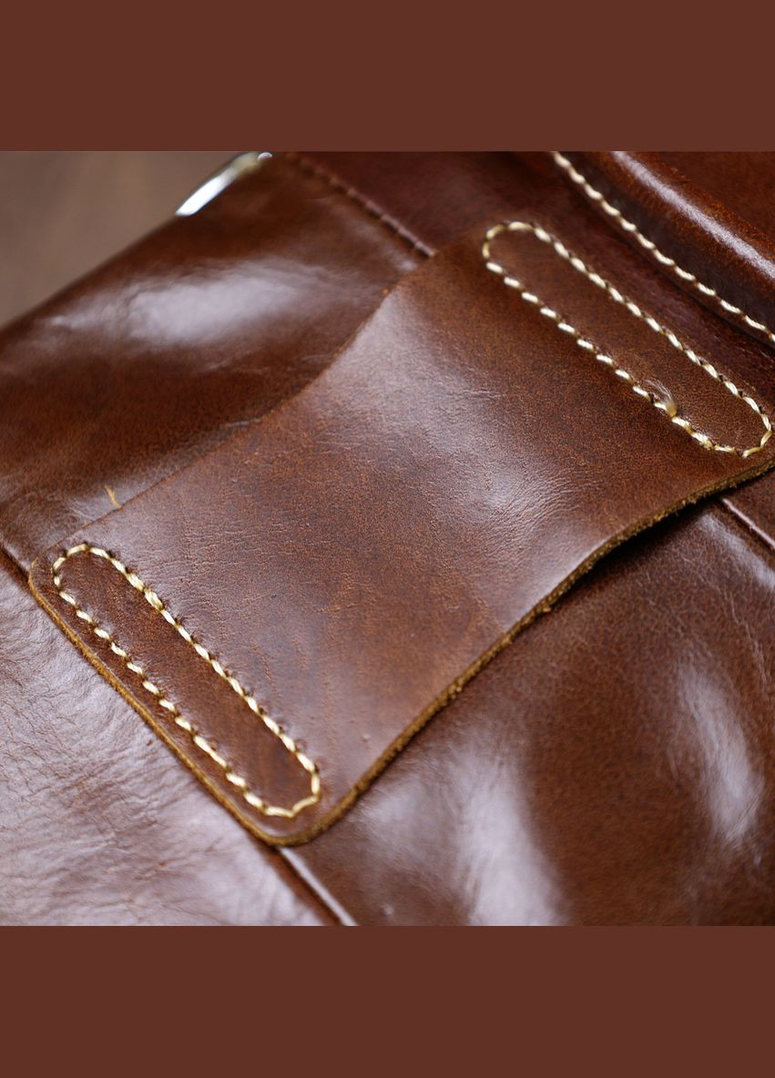 Сумка чоловіча через плече шкіряна 20478 Vintage (302008158)