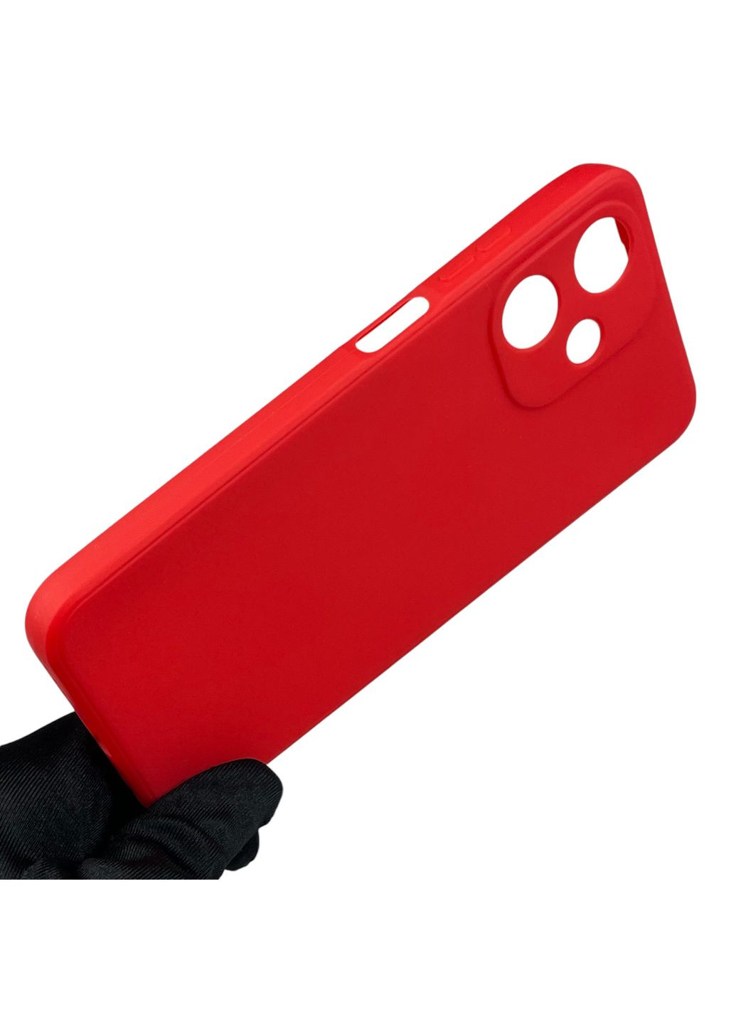 Чехол для Hot 30 Play с квадратными гранями с защитой камеры на инфиникс хот 30 плей красный Infinix (366021602)