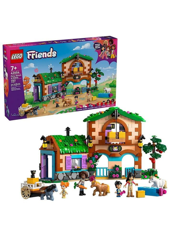 Конструктор Friends Ранчо и конюшня пони, 727 деталей () Lego 42654 (368969980)
