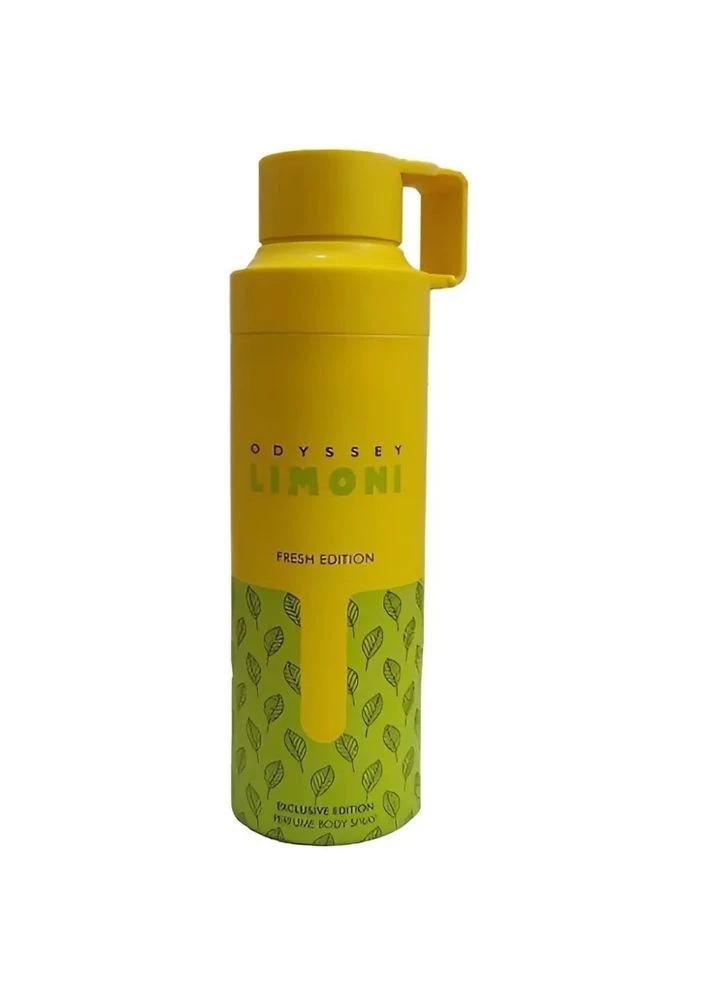 Парфюмированный дезодорант унисекс Armaf Odyssey Limoni Fresh 200мл No Brand (381508640)