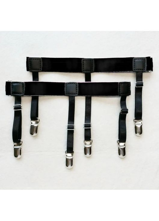 Підтяжки для фіксації сорочки Чорні (0026) No Brand (351366397)