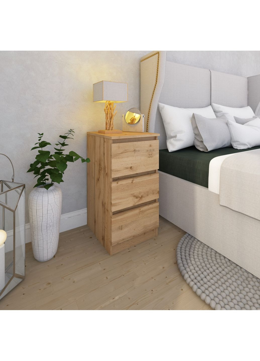 Комод на 3 шухляди 40х40х77.4см MEBEX (354307081)