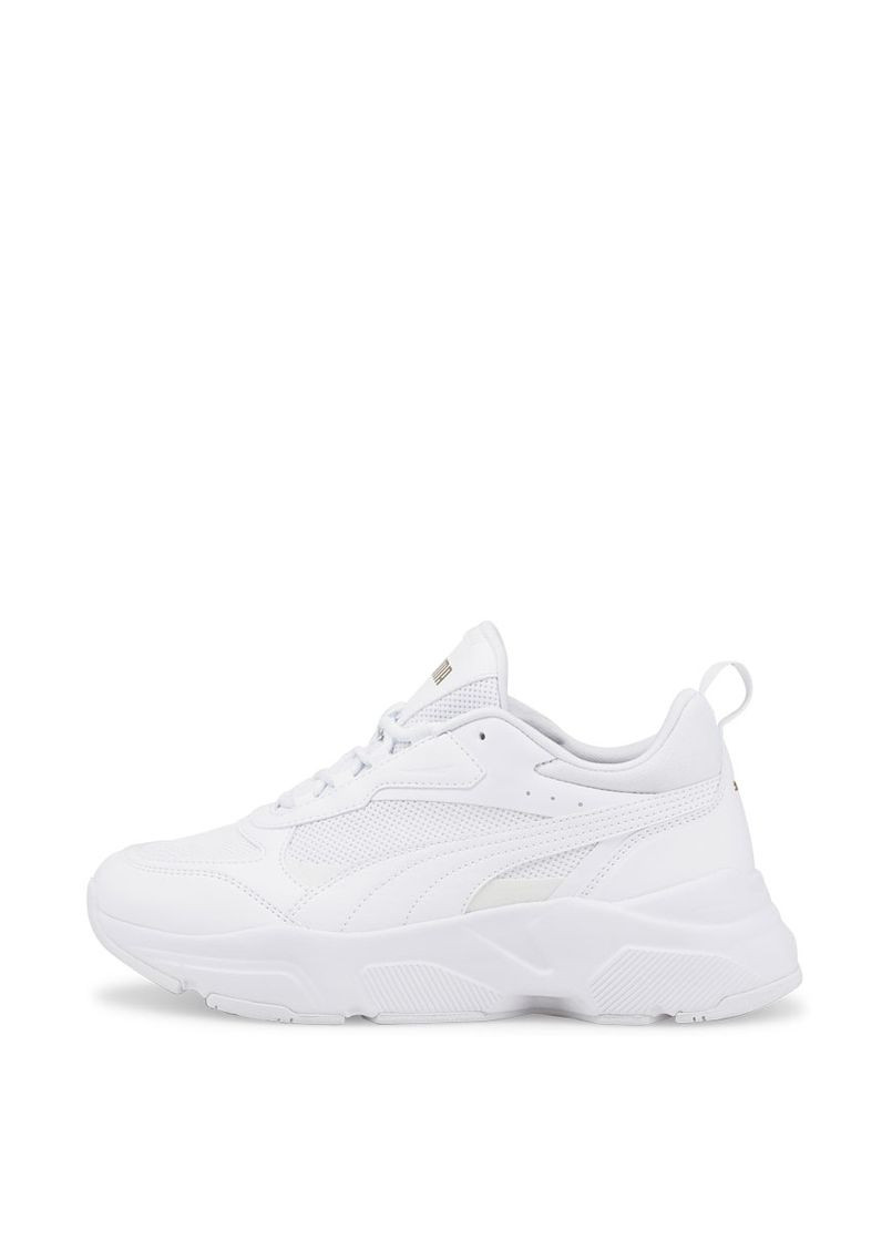 Жіночі Кросівки 384647-01 Білий Тканина Puma білі демісезони (368527480)