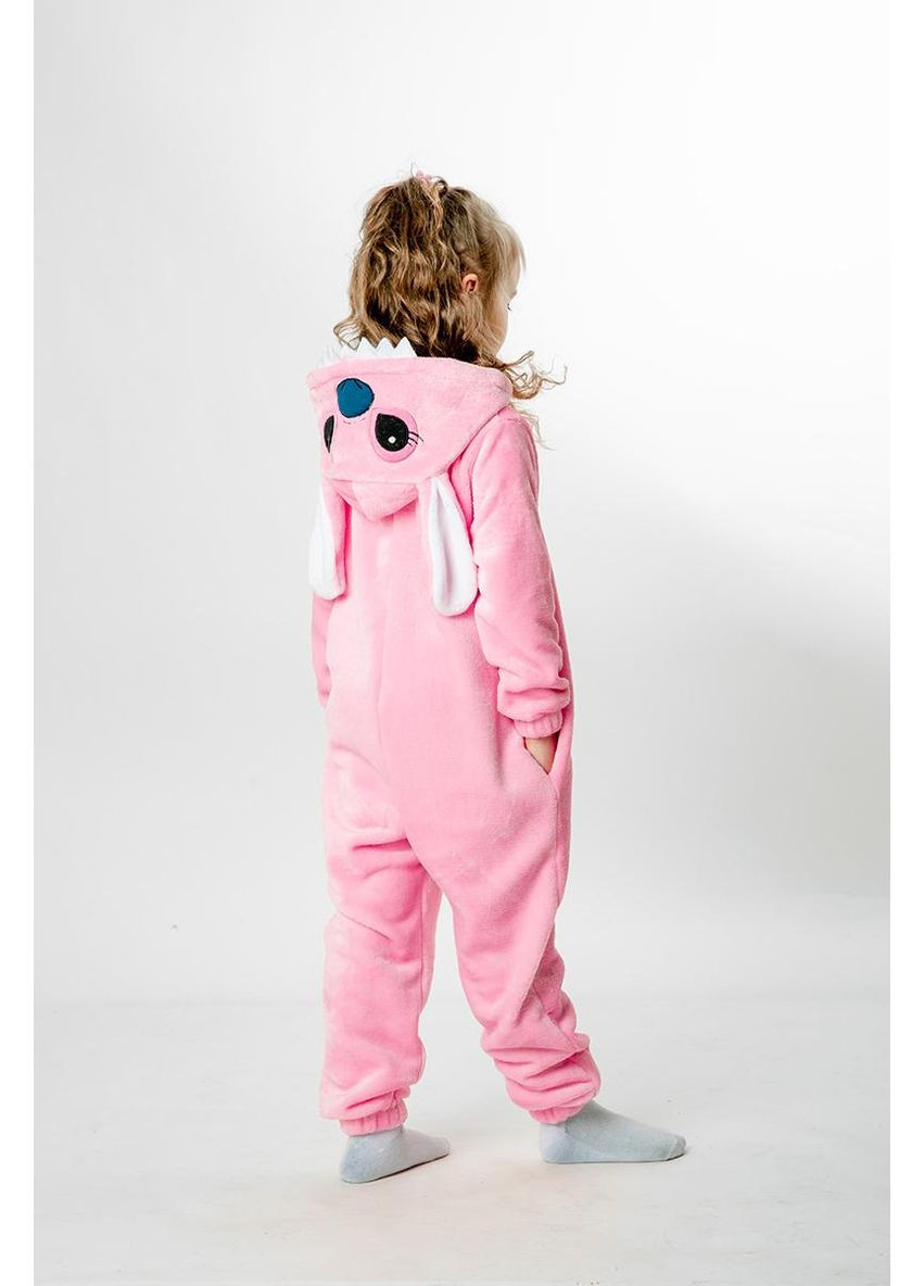 Кігурумі дитячий Стич із м’якого та теплого велсофту домашній костюм для дівчинки V&V (361057554)