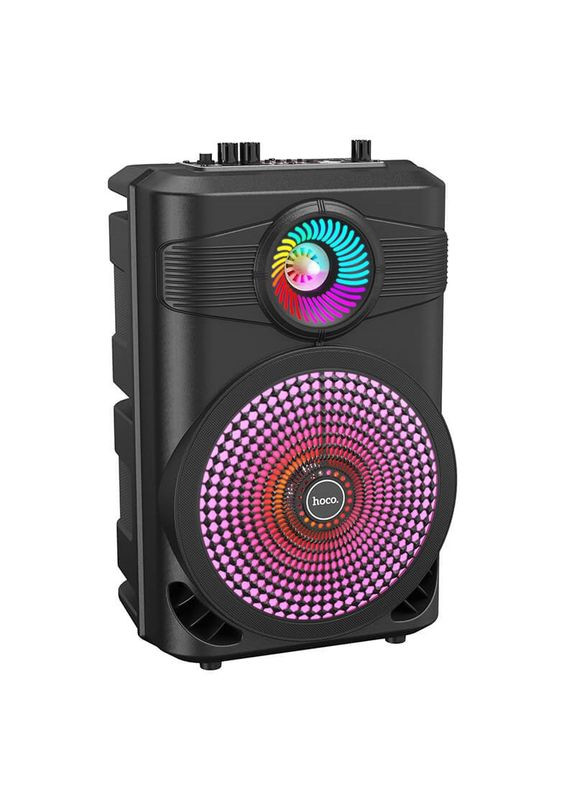 Портативная Bluetooth караоке колонка BS46 с микрофоном BT5.0, черная Hoco (357237046)