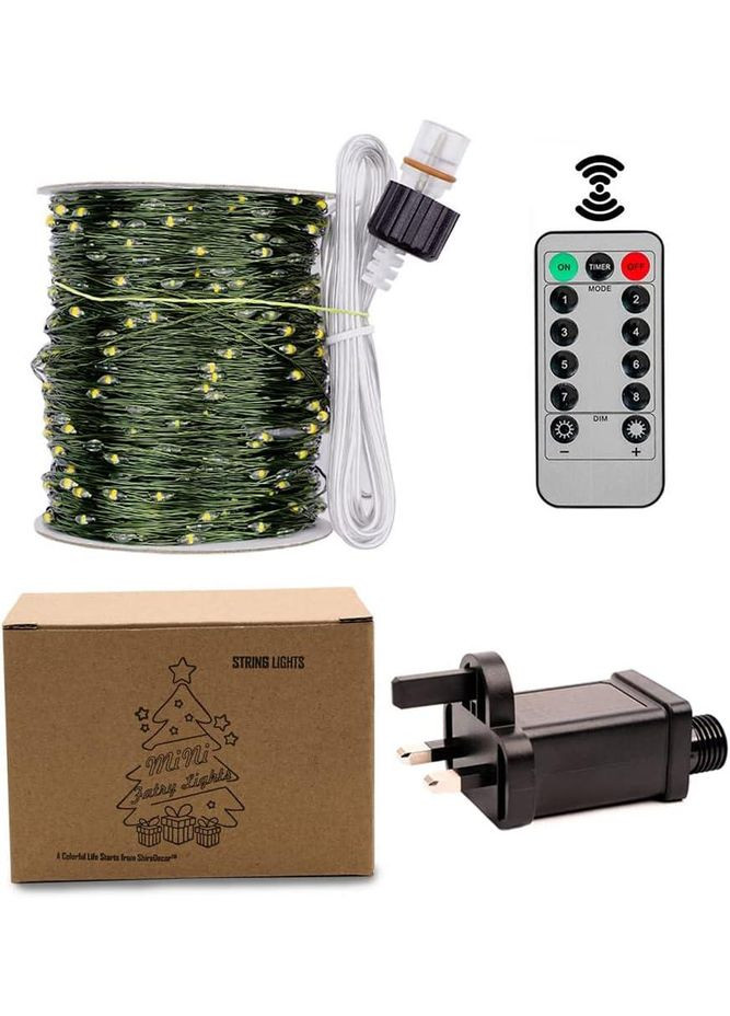 Світлодіодна гірлянда "Роса", 120 м., 1200 LED, з пультом DS-GR-1200-CTR No Brand (356505587)