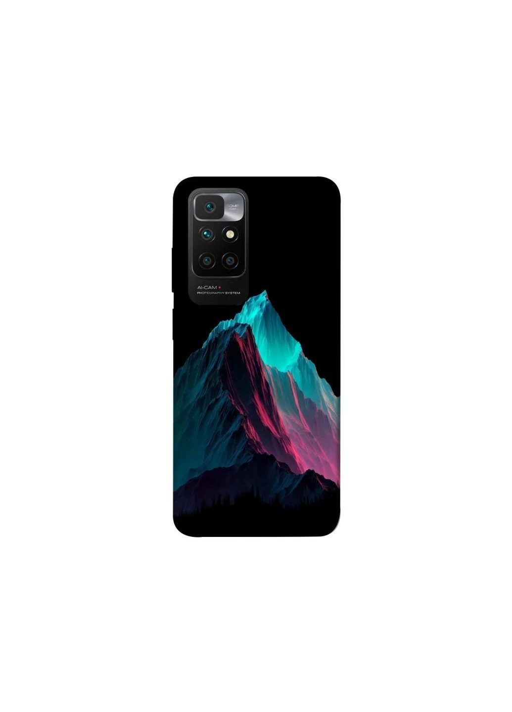 Чехол на Xiaomi Redmi 10 Neon mountains Frontalka (381138482)