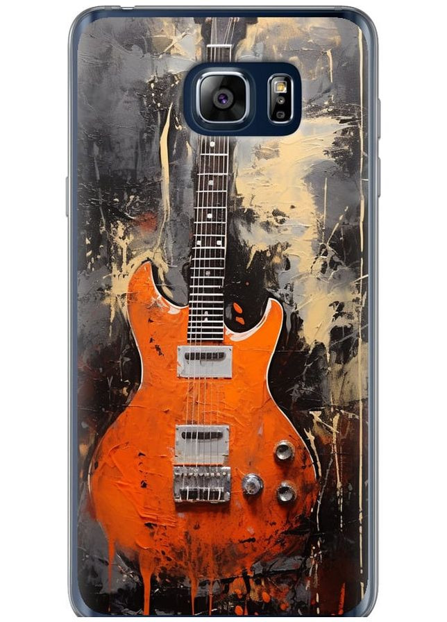 Силиконовый чехол 'Чехол Оранжевая Гитара' для Endorphone samsung galaxy note 5 n920c (278771792)