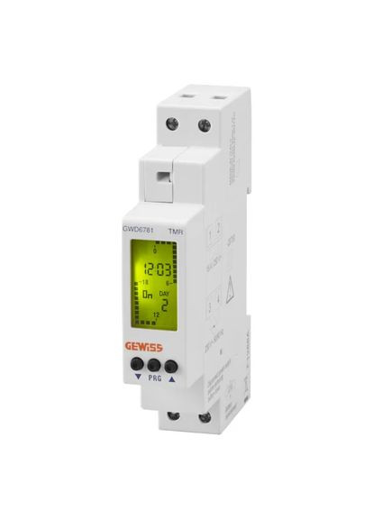 Таймер цифровой недельный TMR 1C 1M GWD6781 GEWISS (340535098)