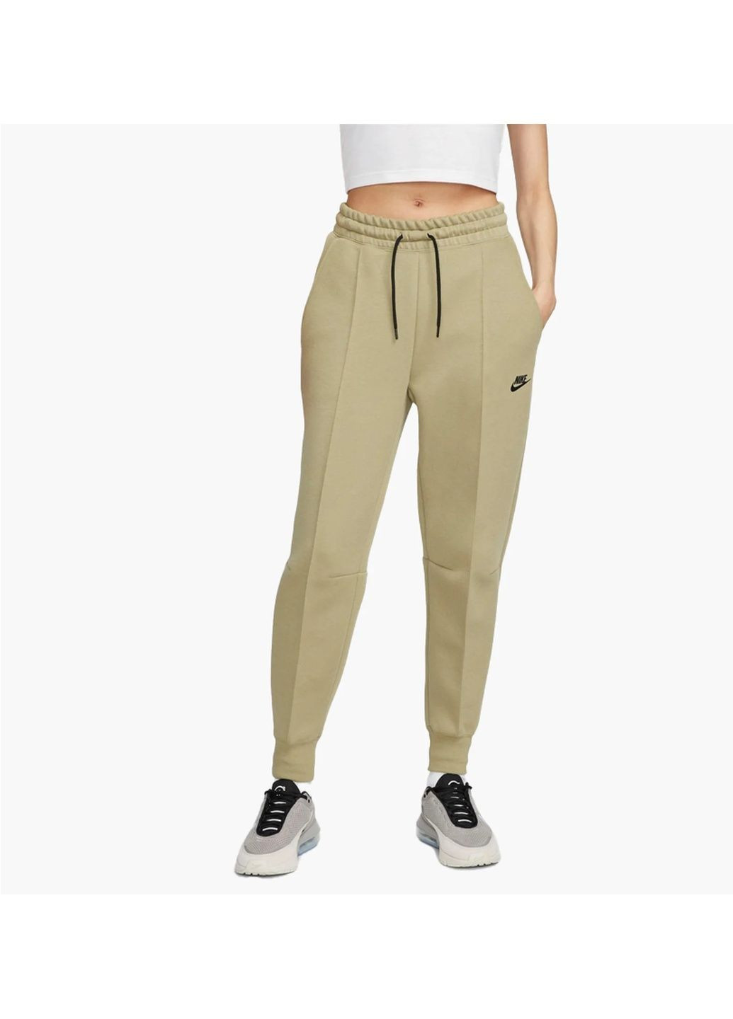 Брюки женские Sportswear Tech Fleece Jogger Pants Olive Nike (364839232)