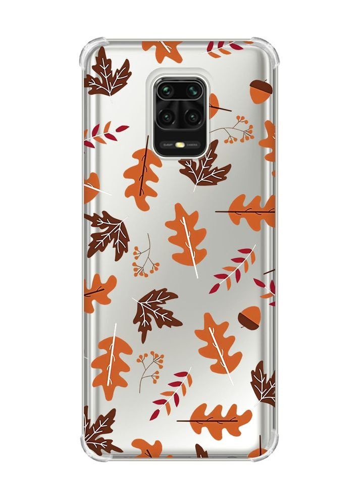 Чохол з потовщеними кутами на Xiaomi Redmi Note 9 Pro/ 9S/ 9 Pro Max:: Осінь (принт 107) Creative (360663309)