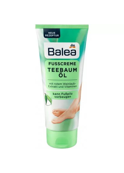 Крем для ног с маслом чайного дерева, 100 ml, (Германия) Balea (298937392)