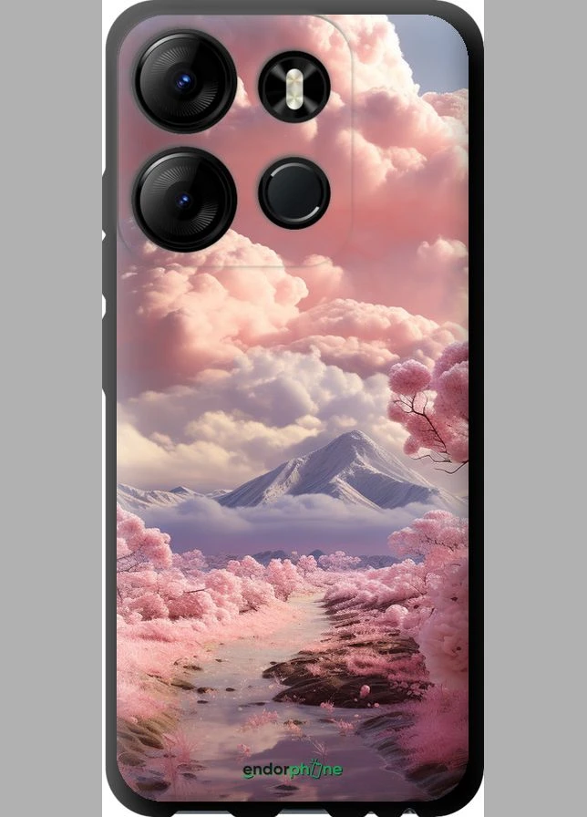 Чехол на Tecno Spark Go 2023 BF7 Розовые облака "5660b-2952-70447" Endorphone (367099161)