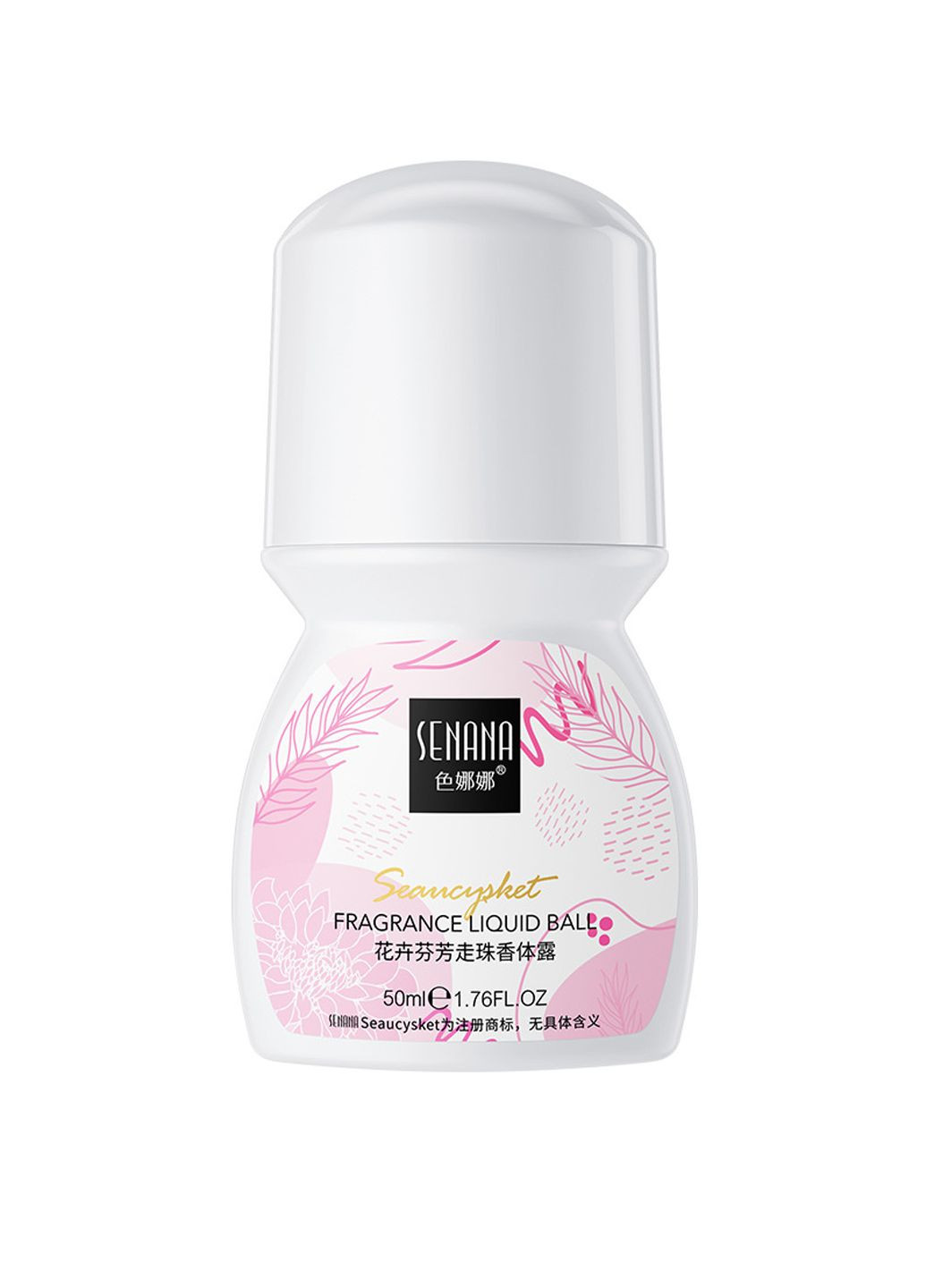 Антиперспірант роликовий дезодорант для тіла квітковий 50мл (596) Senana (349810217)