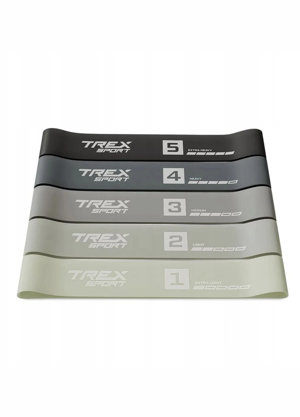 Набір резинок для фітнесу TX-065RBG 1-18кг TREX Sport (311949253)