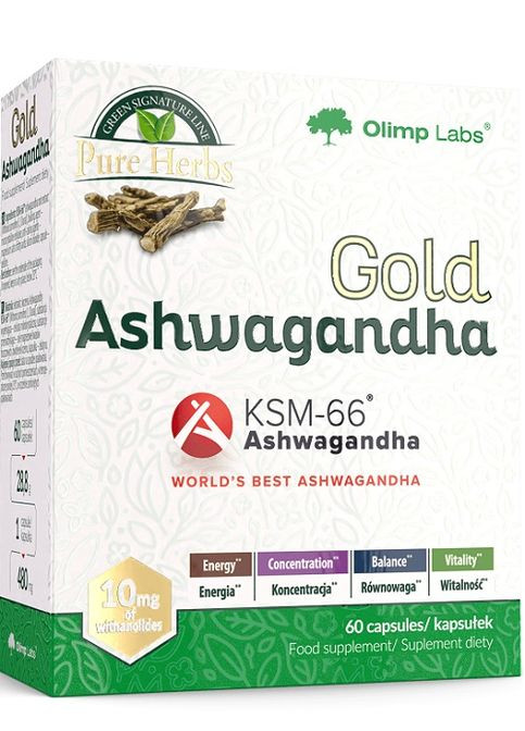 Olimp Nutrition Gold Ashwagandha 60 Caps Olimp Sport Nutrition (292285399)