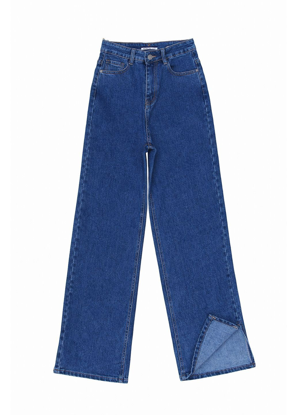 Стильные женские джинсы прямого кроя синие Forest - (372201024)