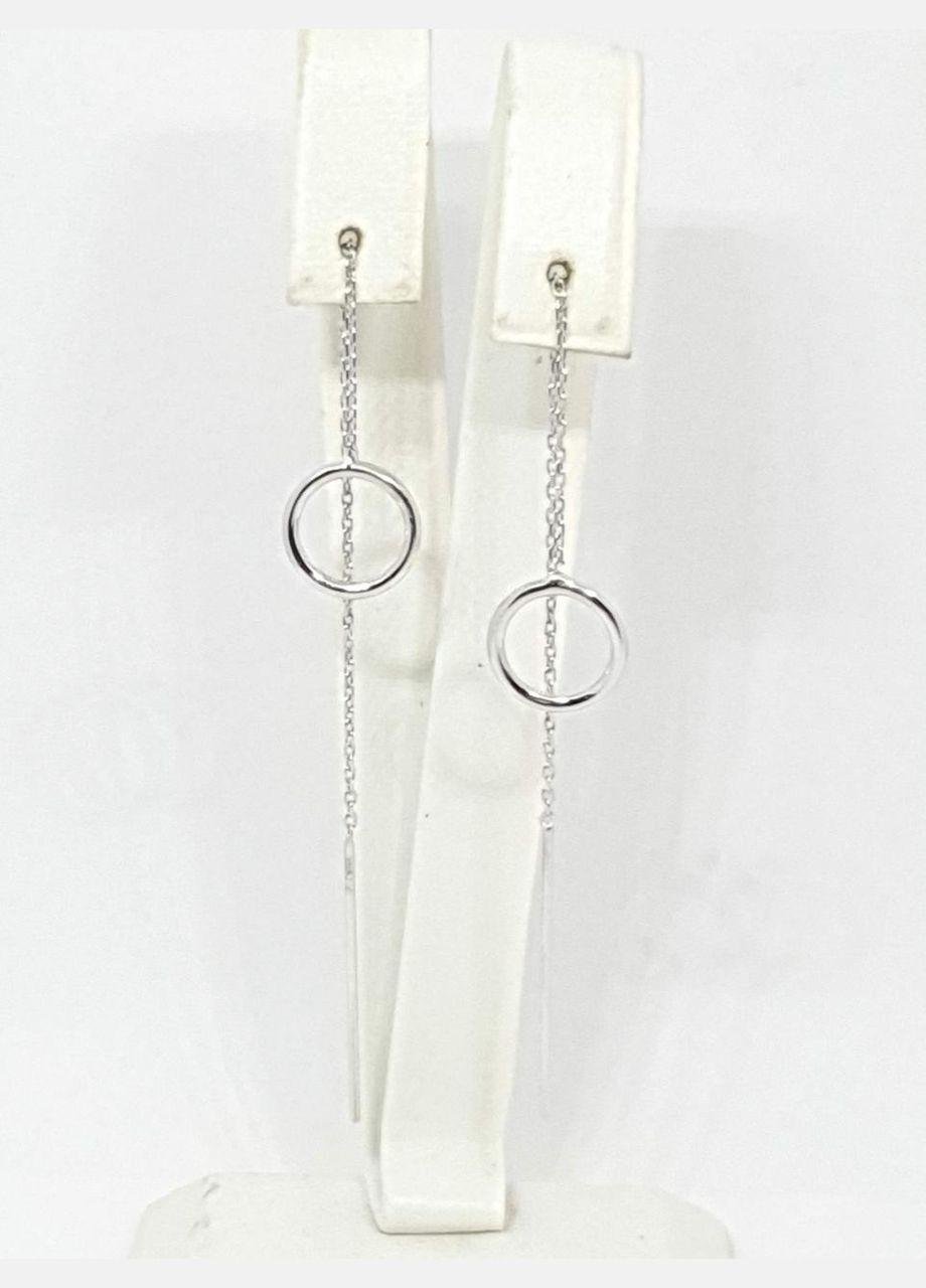 Серебряные серьги-протяжки. 3427С Dear (299767189)