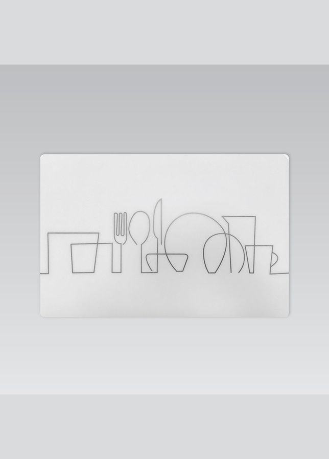 Серветка сервірувальна 43.5x28.5 см (MR-1902-grey) Maestro (334009625)