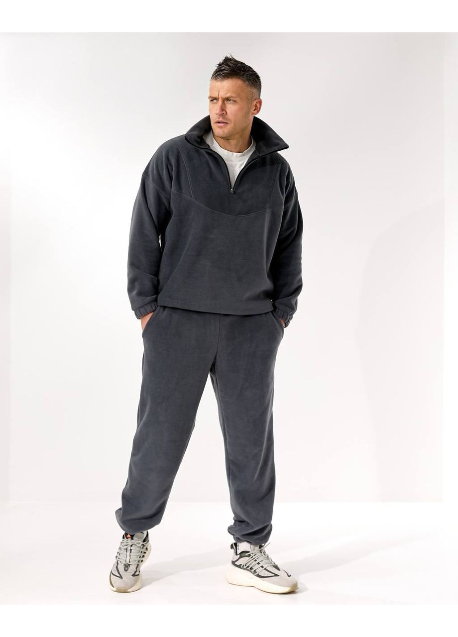 Костюм мужской флисовый из двухстороннего флиса «Полар» — теплый и комфортный (замеры в описании) Vione (370284850)