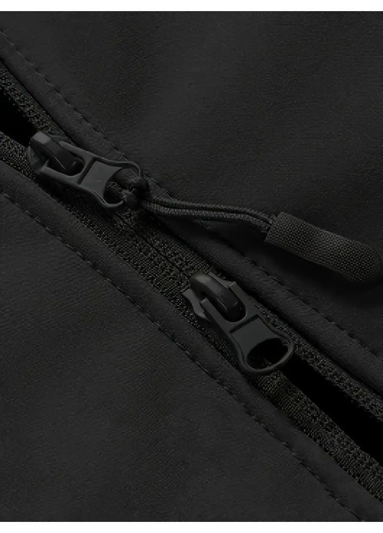 Чоловіча вітрозахисна куртка з капюшоном. Термоізольована куртка на блискавці XXL No Brand (368575661)