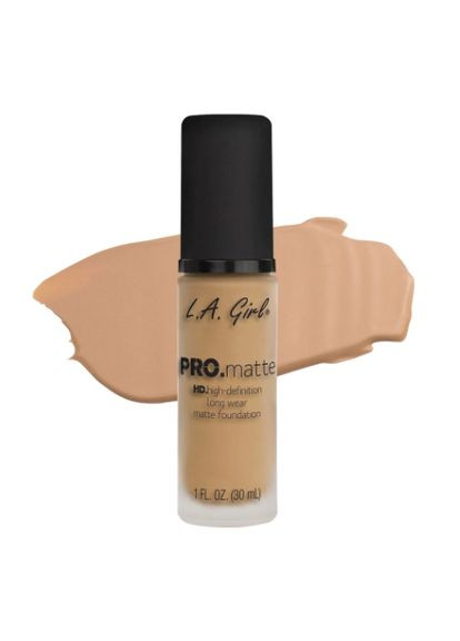 Тональный крем с матовым финишем PRO Matte Foundation - GLM717 Soft Beige L.A. Girl (296469991)