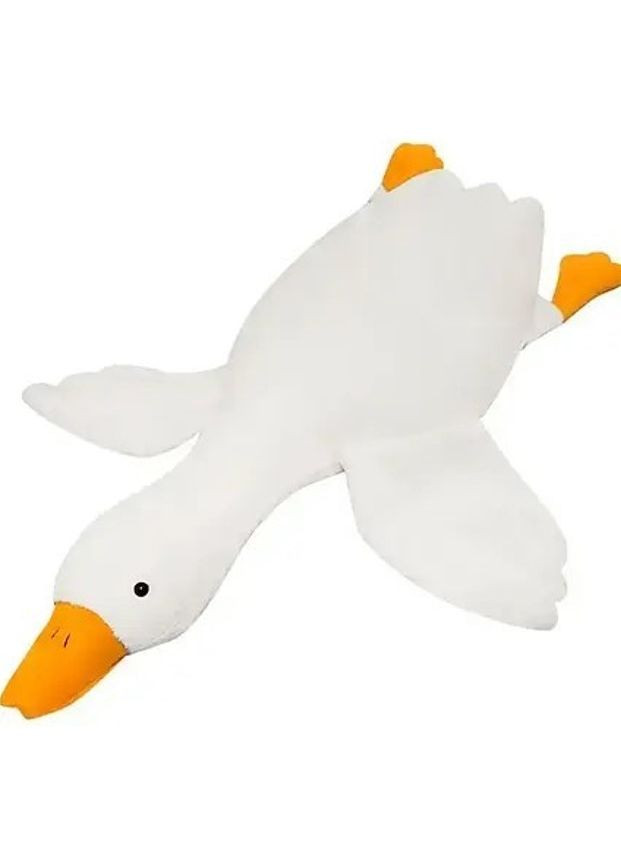 М'яка іграшка-обіймашка Гусак для дітей 110 см білий (2066075227) No Brand (328261835)