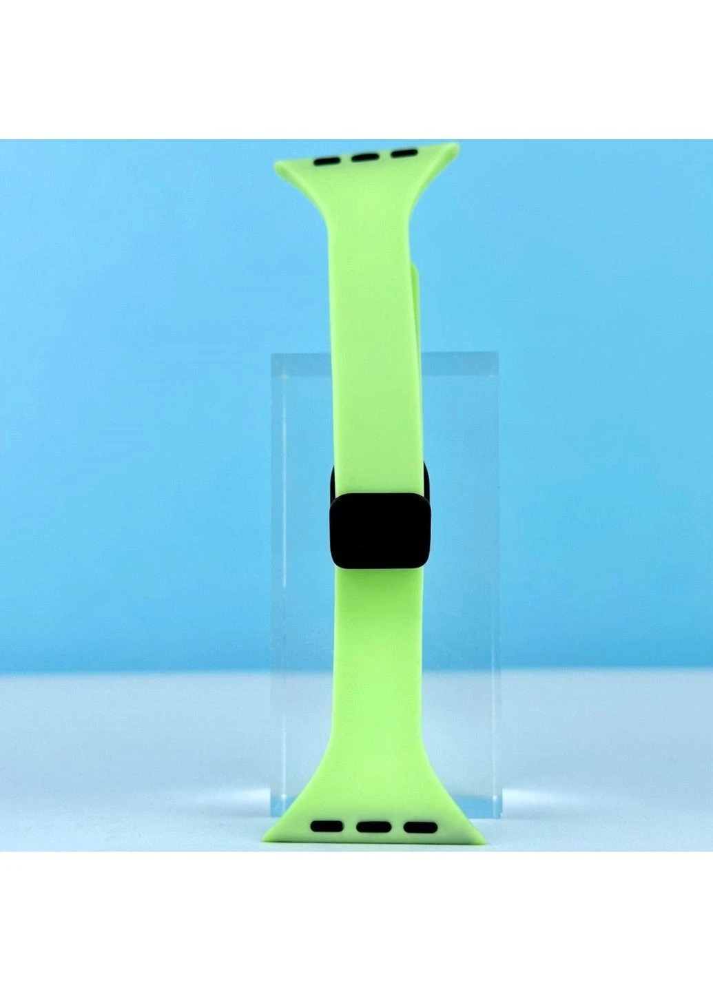 Силіконовий ремінець Thin Soft Narrow Magnetic Clasp для Apple Watch 38/40/41mm No Brand (388436666)