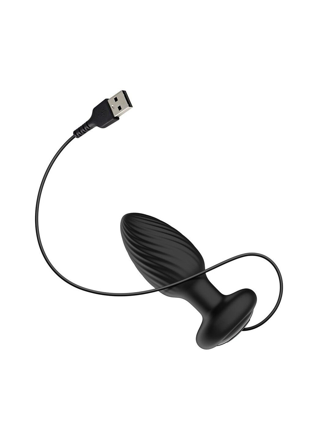 Анальная пробка TORNADO Medium, ротация+вибрация, пульт ДУ Nexus (339866011)