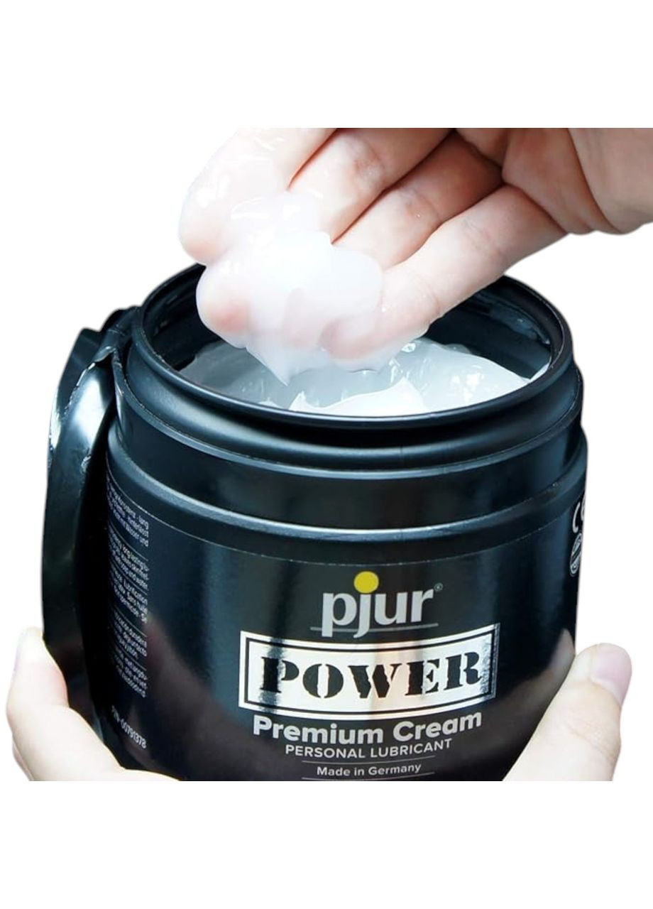 Лубрикант для анального секса крем смазка на водно-силиконовой основе Power для фистинга 500 мл Pjur (322771027)