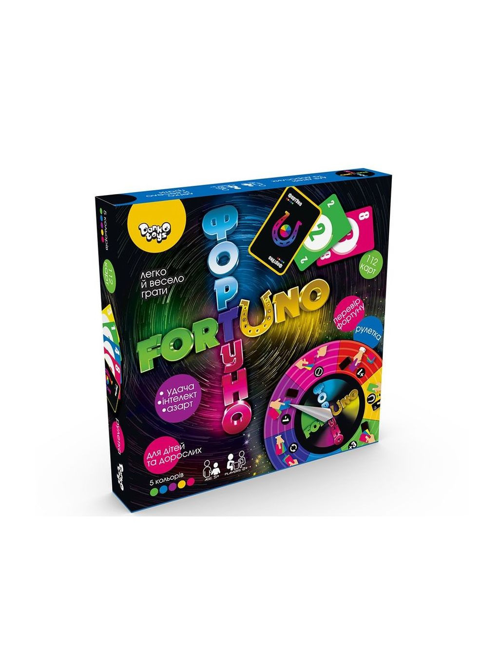 Настольная игра "ФортУно" большая, укр Dankotoys (290136140)