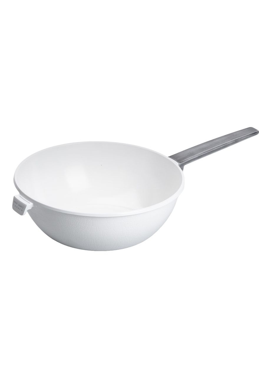 Сковорода ВОК алюмінієва 30 см з антипригарним покриттям, білий MGC (322771265)